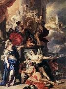 Francesco Solimena Allegory of Reign oil painting on canvas